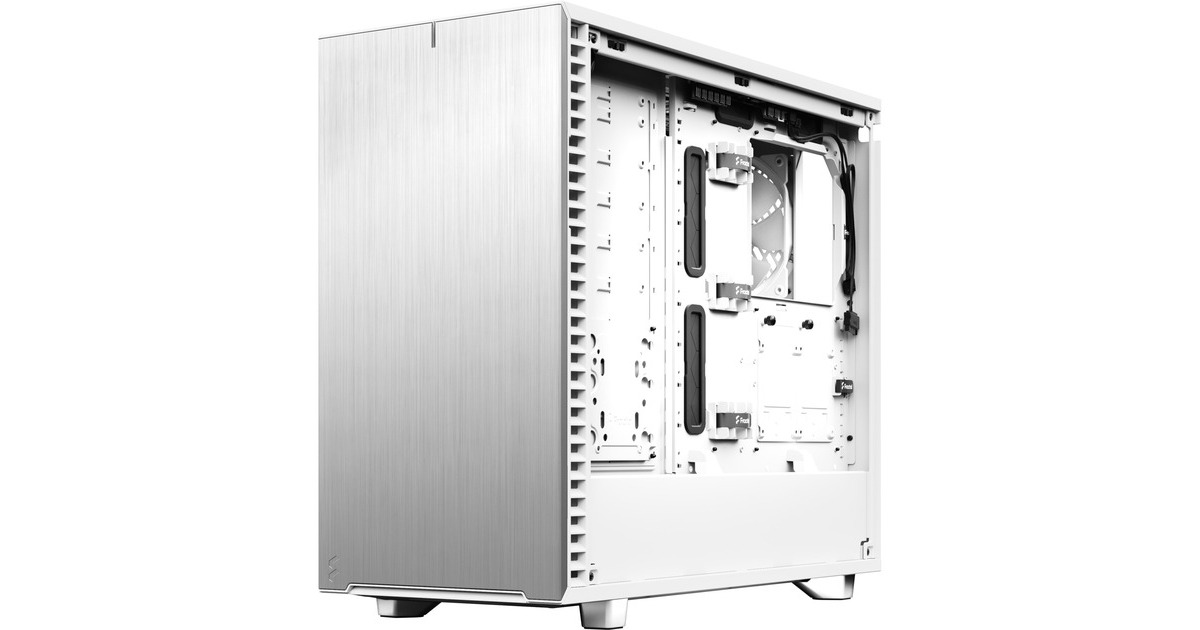 Fractal Design Define 7 White TG Clear Tint, Tower-Gehäuse(weiß, Tempered Glass)