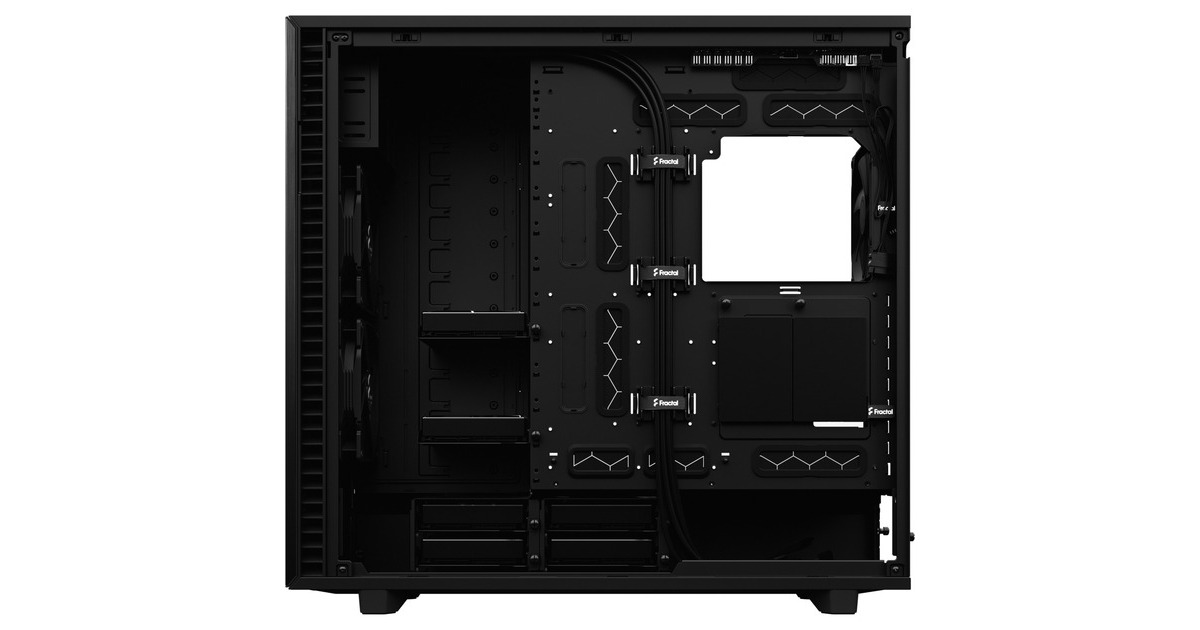 Fractal Design Define 7 XL Black TG Light Tint, Big-Tower-Gehäuse(schwarz, Tempered Glass)