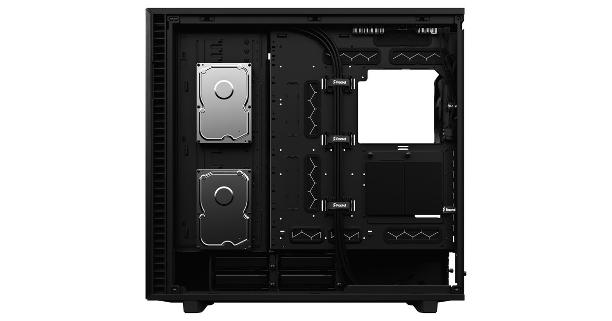 Fractal Design Define 7 XL Black TG Light Tint, Big-Tower-Gehäuse(schwarz, Tempered Glass)