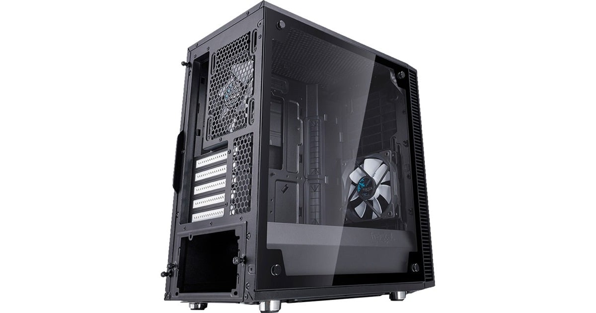 Fractal Design Define Mini C TG, Tower-Gehäuse(schwarz, Window-Kit)
