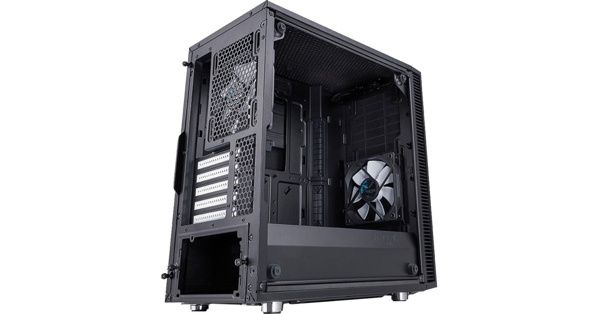 Fractal Design Define Mini C TG, Tower-Gehäuse(schwarz, Window-Kit)