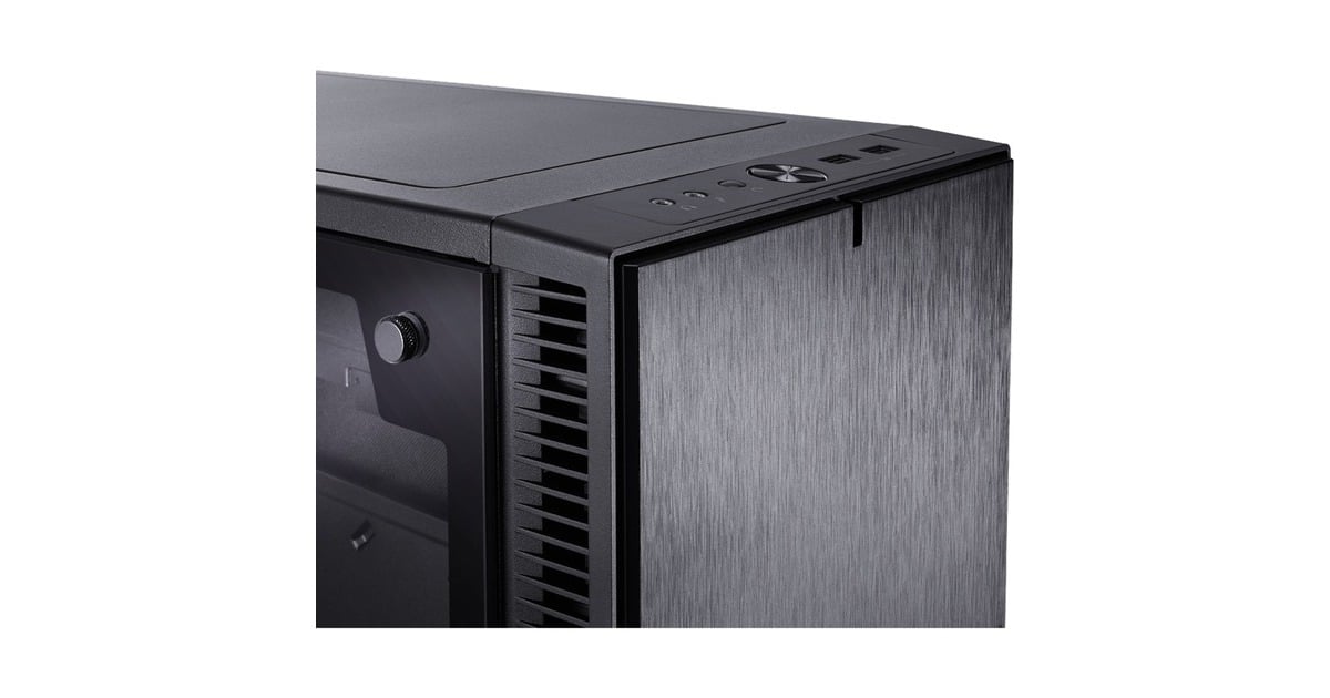 Fractal Design Define Mini C TG, Tower-Gehäuse(schwarz, Window-Kit)