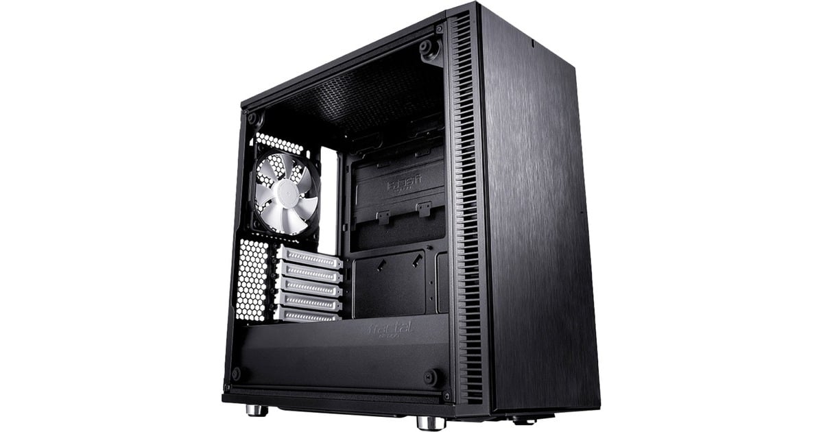 Fractal Design Define Mini C TG, Tower-Gehäuse(schwarz, Window-Kit)
