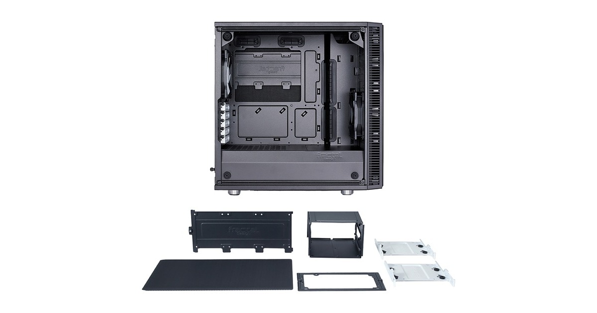 Fractal Design Define Mini C TG, Tower-Gehäuse(schwarz, Window-Kit, Outlet)