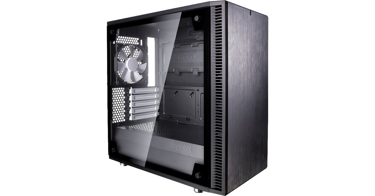 Fractal Design Define Mini C TG, Tower-Gehäuse(schwarz, Window-Kit)