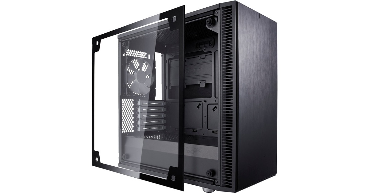 Fractal Design Define Mini C TG, Tower-Gehäuse(schwarz, Window-Kit, Outlet)