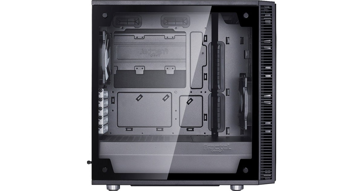 Fractal Design Define Mini C TG, Tower-Gehäuse(schwarz, Window-Kit)