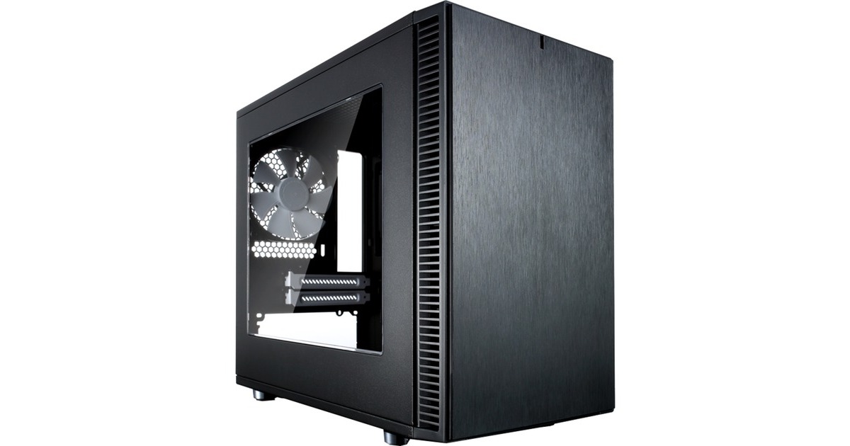 Fractal Design Define Nano S Window, Tower-Gehäuse(schwarz, Window-Kit) Fractal Design Define Nano S Window, Tower-Gehäuse(schwarz, Window-Kit)