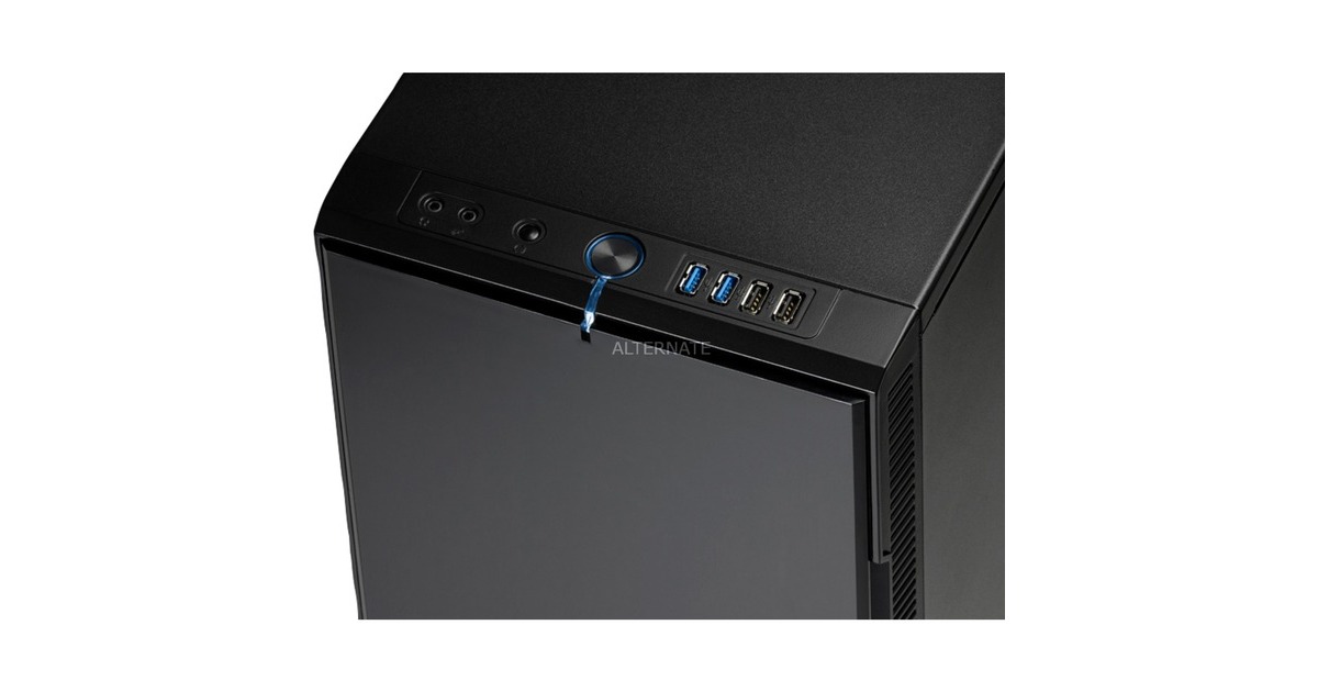 Fractal Design Define XL R2 Black Pearl, Big-Tower-Gehäuse(schwarz)