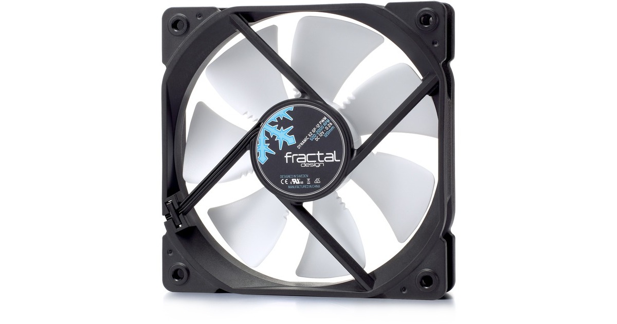 Fractal Design Dynamic X2 GP-12 PWM, Gehäuselüfter(weiß/schwarz)