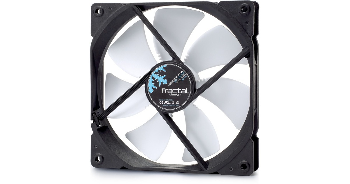 Fractal Design Dynamic X2 GP-14 PWM, Gehäuselüfter(weiß/schwarz)