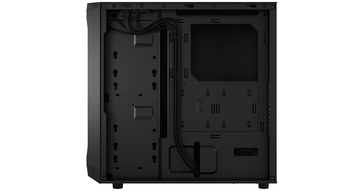 Fractal Design Focus 2 Black Solid, Tower-Gehäuse(schwarz)