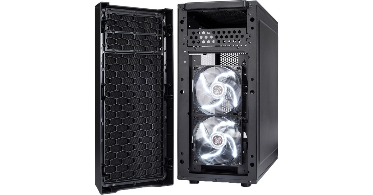 Fractal Design Focus G Black, Tower-Gehäuse(schwarz, Window-Kit)