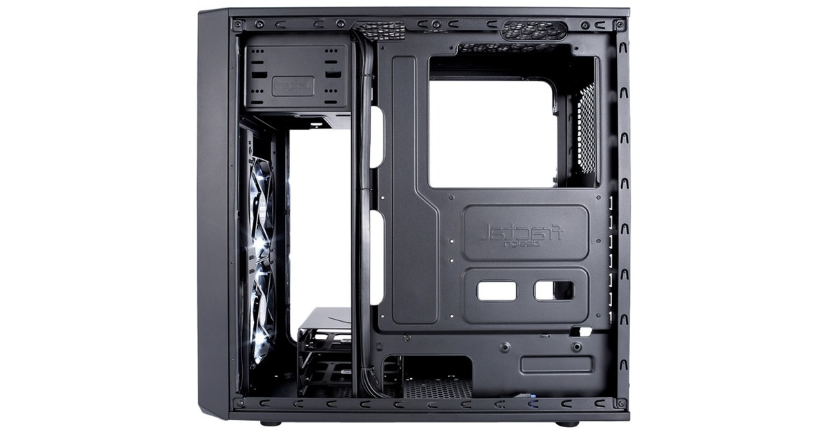 Fractal Design Focus G Black, Tower-Gehäuse(schwarz, Window-Kit)