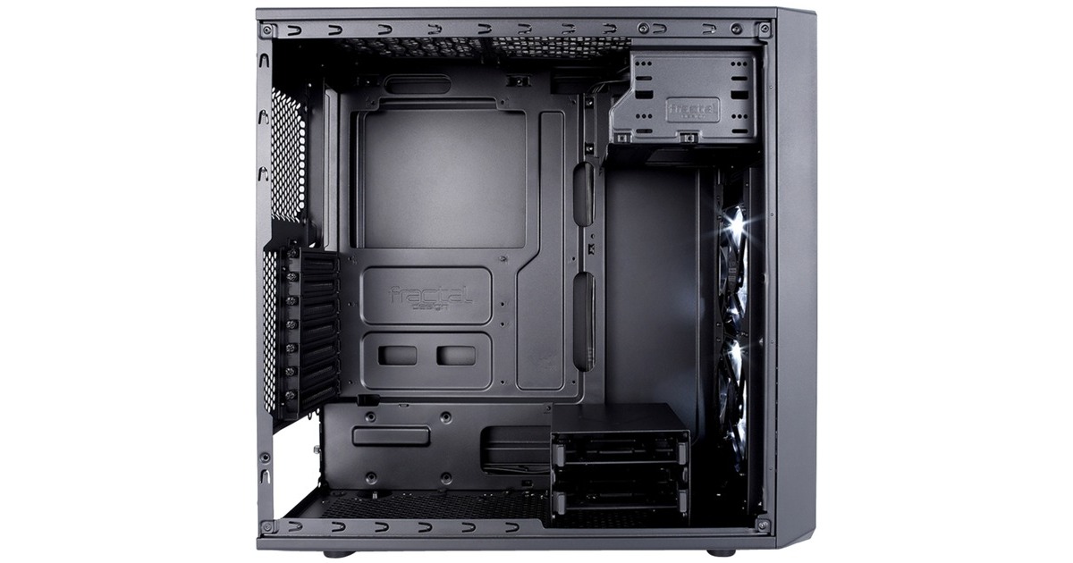 Fractal Design Focus G Black, Tower-Gehäuse(schwarz, Window-Kit)