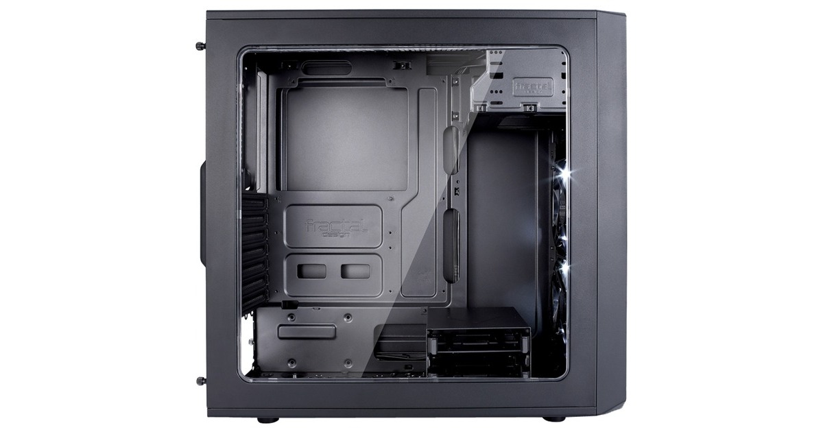 Fractal Design Focus G Black, Tower-Gehäuse(schwarz, Window-Kit)