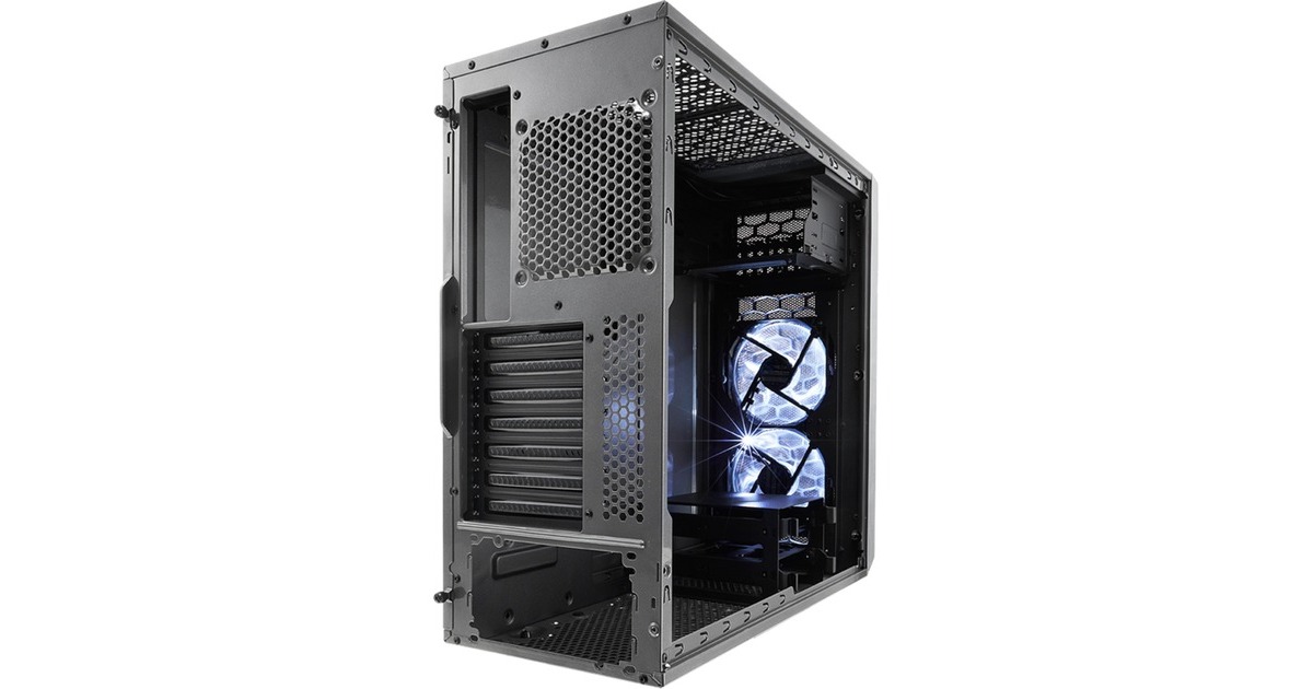 Fractal Design Focus G Gunmetal Gray, Tower-Gehäuse(grau, Window-Kit)