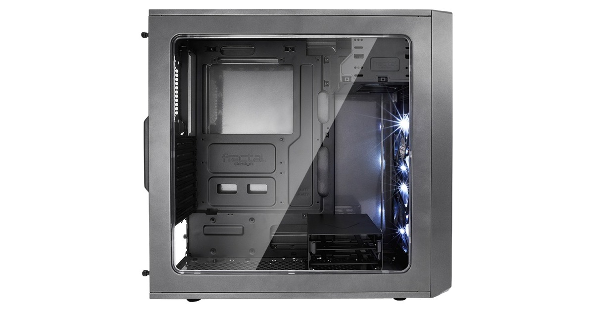Fractal Design Focus G Gunmetal Gray, Tower-Gehäuse(grau, Window-Kit)