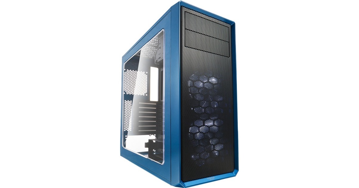 Fractal Design Focus G Petrol Blue, Tower-Gehäuse(blau, Window-Kit)