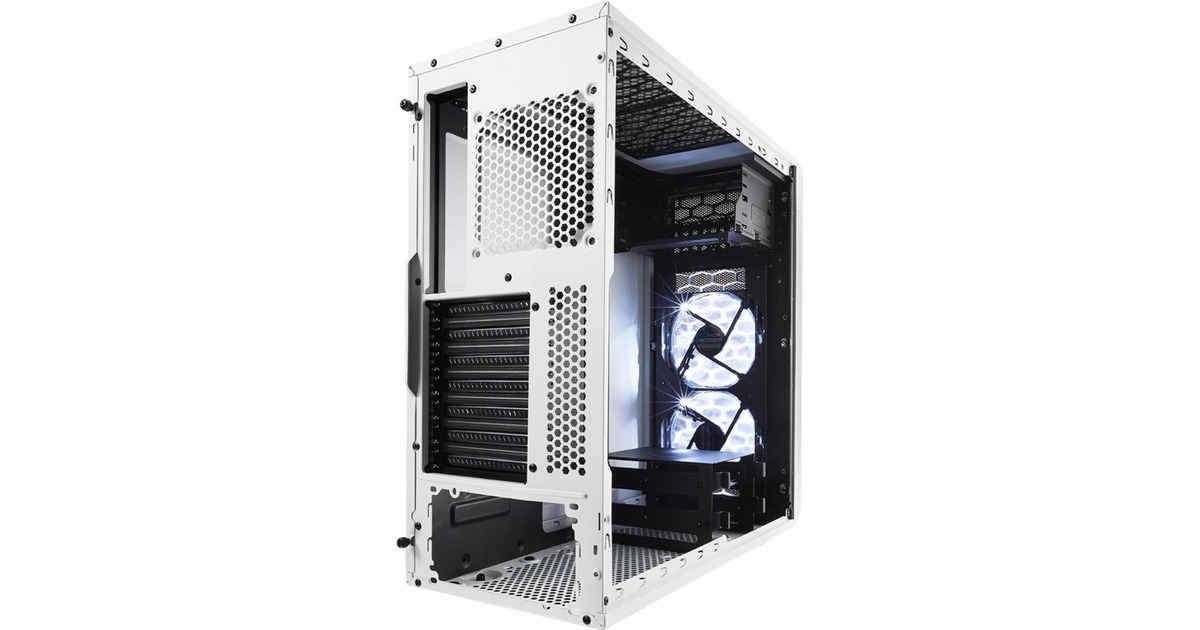 Fractal Design Focus G White, Tower-Gehäuse(weiß, Window-Kit)