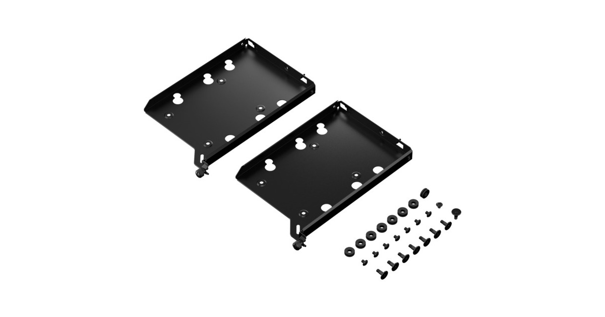 Fractal Design HDD Tray kit – Type-B (2-pack), Einbaurahmen(schwarz, 2 Stück)
