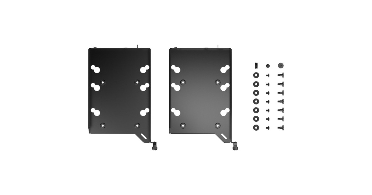 Fractal Design HDD Tray kit – Type-B (2-pack), Einbaurahmen(schwarz, 2 Stück)