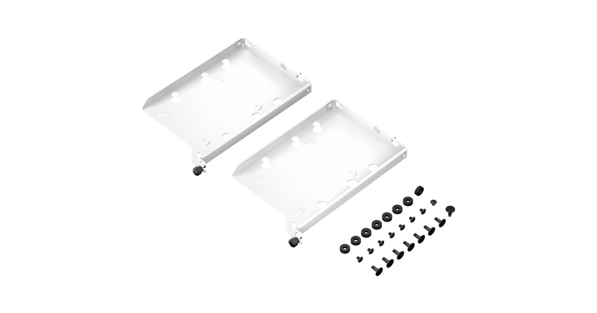 Fractal Design HDD Tray kit – Type-B (2-pack), Einbaurahmen(weiß, 2 Stück)