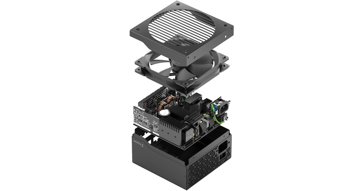 Fractal Design ION Gold 550W, PC-Netzteil(schwarz, 2x PCIe, Kabel-Management, 550 Watt)