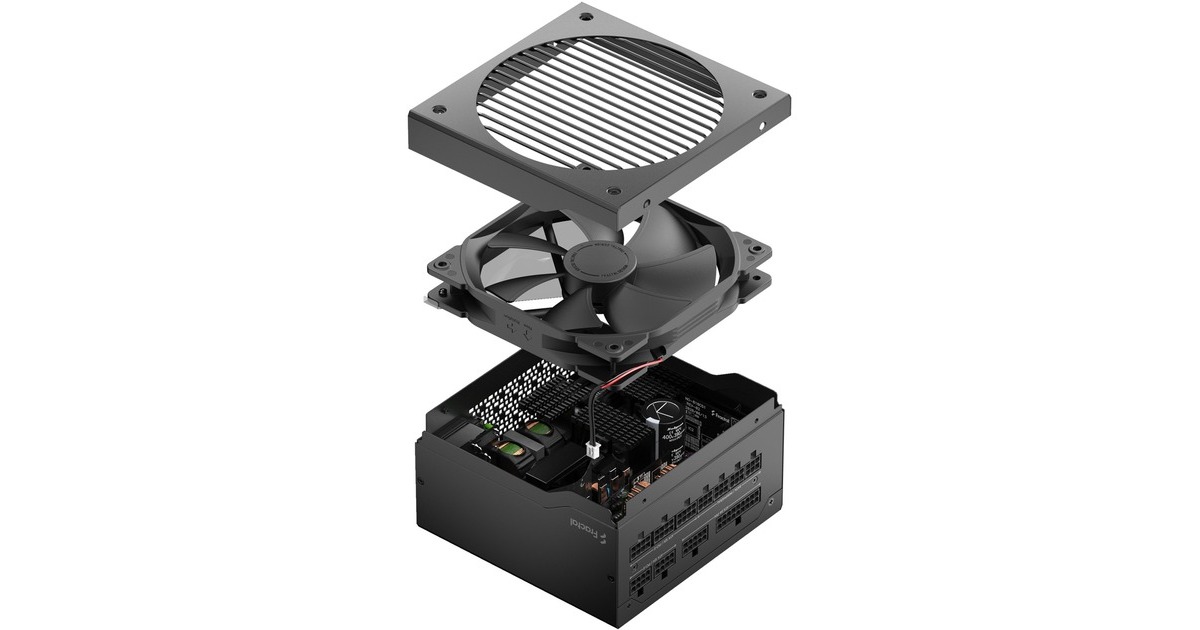 Fractal Design ION Gold 550W, PC-Netzteil(schwarz, 2x PCIe, Kabel-Management, 550 Watt)