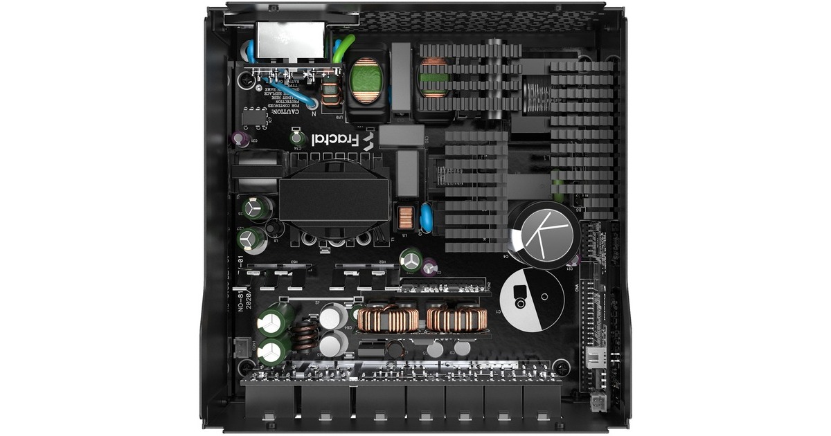 Fractal Design ION Gold 550W, PC-Netzteil(schwarz, 2x PCIe, Kabel-Management, 550 Watt)