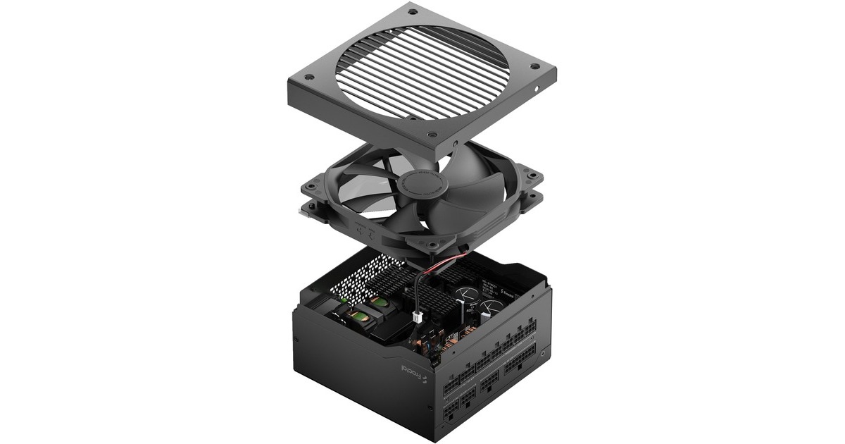 Fractal Design ION Gold 850W, PC-Netzteil(schwarz, 6x PCIe, Kabel-Management, 850 Watt)