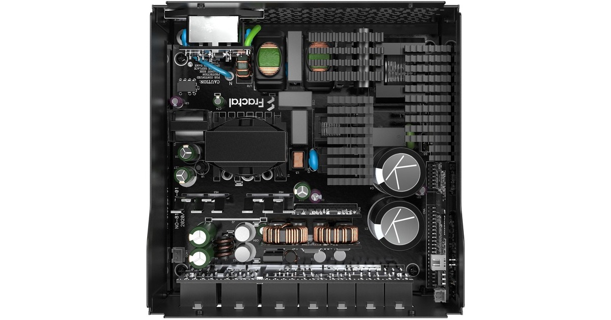 Fractal Design ION Gold 850W, PC-Netzteil(schwarz, 6x PCIe, Kabel-Management, 850 Watt)