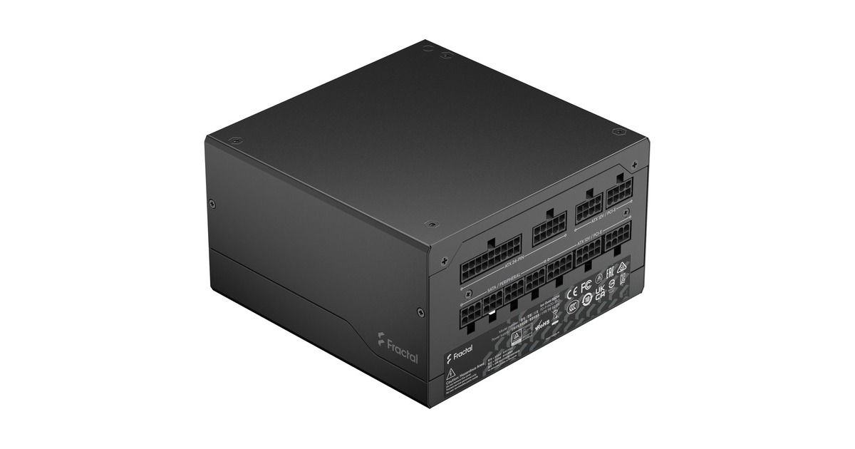 Fractal Design ION Gold 850W, PC-Netzteil(schwarz, 6x PCIe, Kabel-Management, 850 Watt)