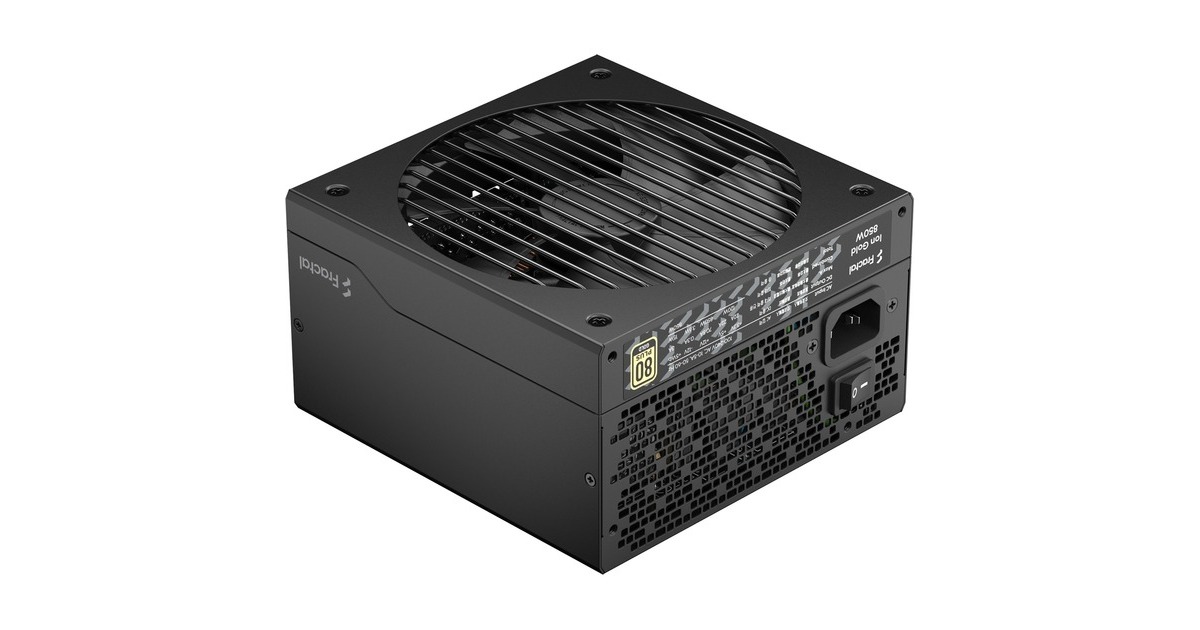 Fractal Design ION Gold 850W, PC-Netzteil(schwarz, 6x PCIe, Kabel-Management, 850 Watt)