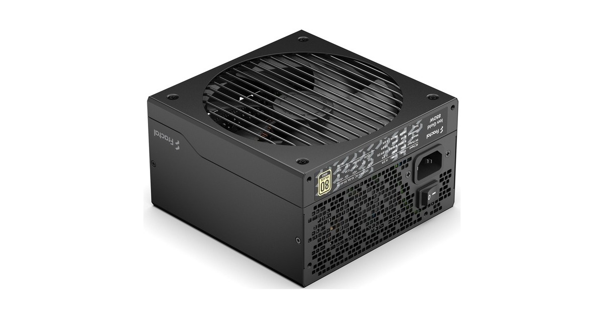 Fractal Design ION Gold 850W, PC-Netzteil(schwarz, 6x PCIe, Kabel-Management, 850 Watt)
