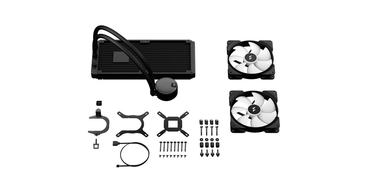 Fractal Design Lumen S28 v2 RGB 280mm, Wasserkühlung(schwarz/weiß, AM5 und Sockel 1700 ready)