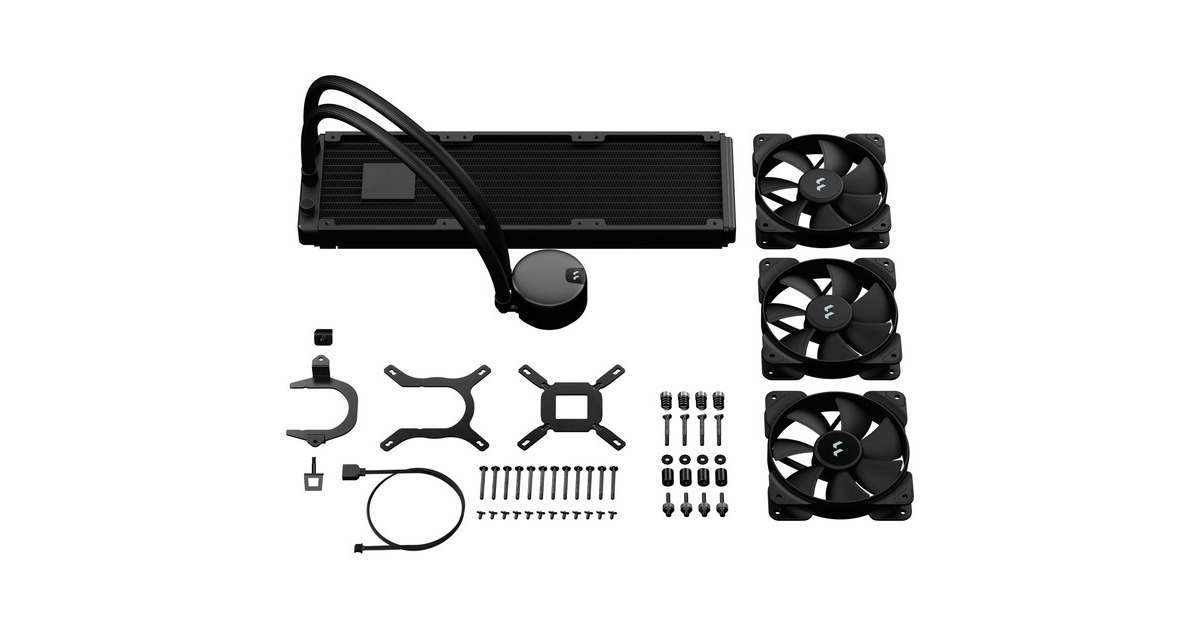 Fractal Design Lumen S36 v2 360mm, Wasserkühlung(schwarz, AM5 und Sockel 1700 ready)