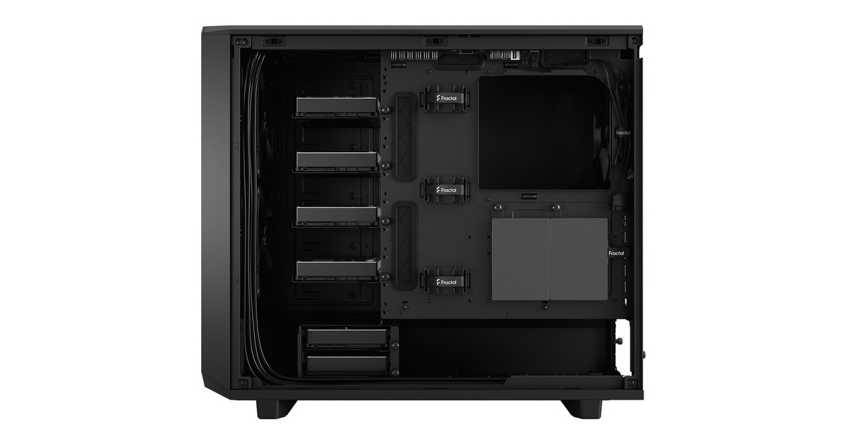 Fractal Design Meshify 2 Black Solid, Tower-Gehäuse(schwarz)