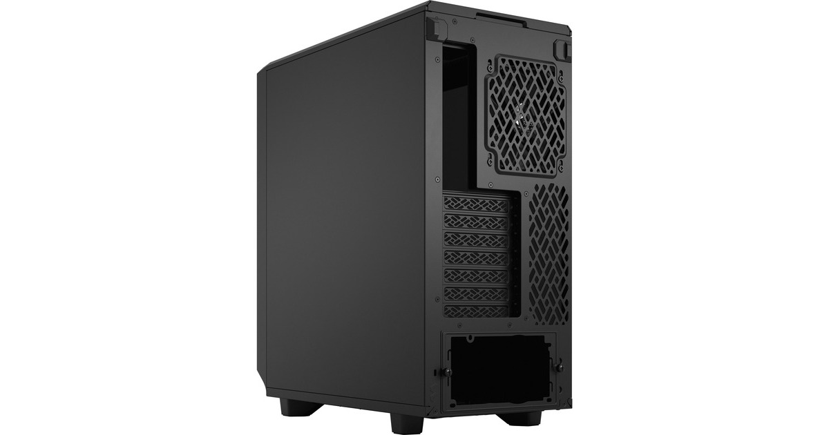 Fractal Design Meshify 2 Compact Black TG Dark Tint, Tower-Gehäuse(schwarz, Tempered Glass)