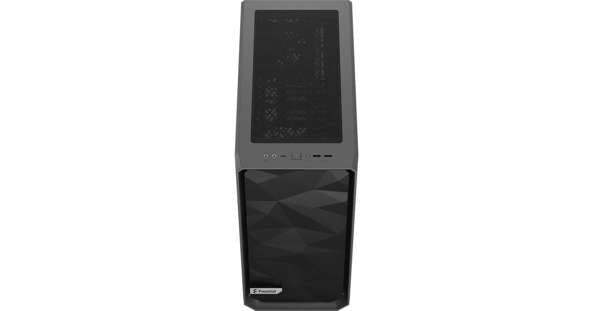 Fractal Design Meshify 2 Compact Gray TG Light Tint, Tower-Gehäuse(grau/schwarz, Tempered Glass)