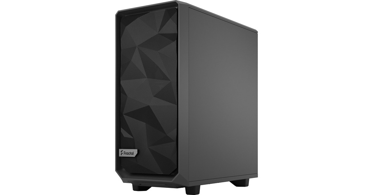 Fractal Design Meshify 2 Compact Gray TG Light Tint, Tower-Gehäuse(grau/schwarz, Tempered Glass, Outlet)