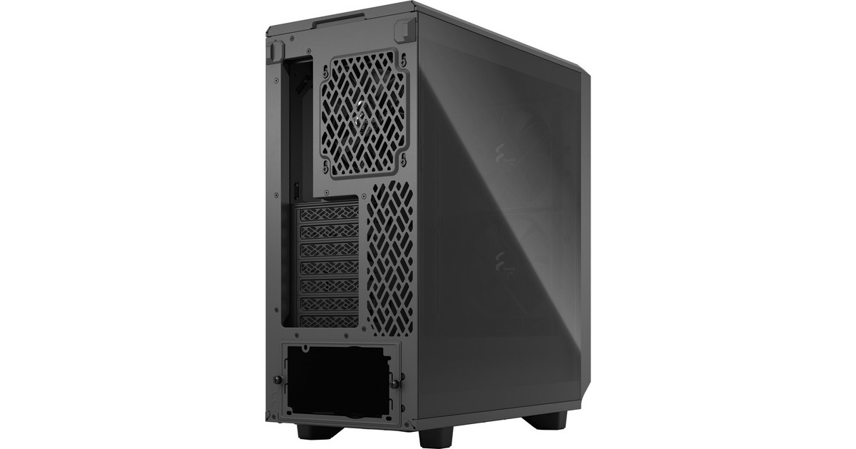 Fractal Design Meshify 2 Compact Gray TG Light Tint, Tower-Gehäuse(grau/schwarz, Tempered Glass, Outlet)