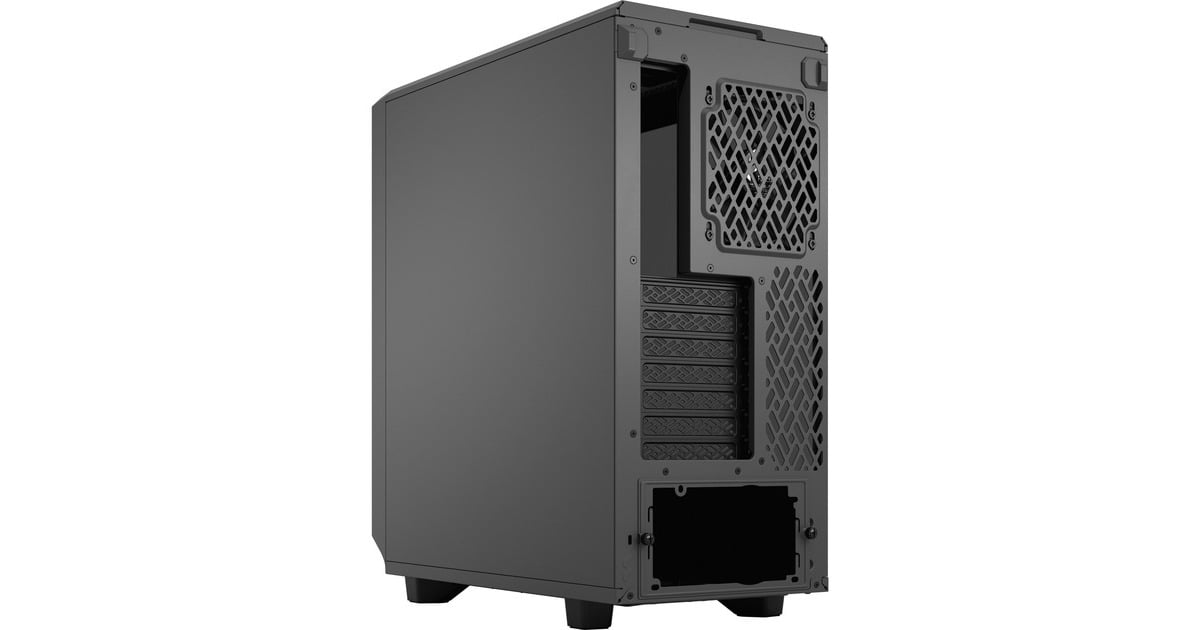 Fractal Design Meshify 2 Compact Gray TG Light Tint, Tower-Gehäuse(grau/schwarz, Tempered Glass)