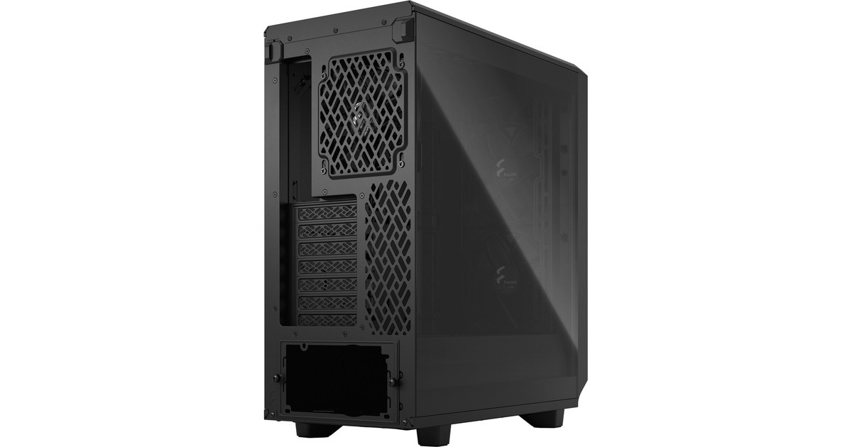 Fractal Design Meshify 2 Compact Lite Black TG Light tint, Tower-Gehäuse(schwarz, Tempered Glass)