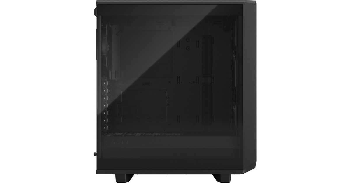 Fractal Design Meshify 2 Compact Lite Black TG Light tint, Tower-Gehäuse(schwarz, Tempered Glass)