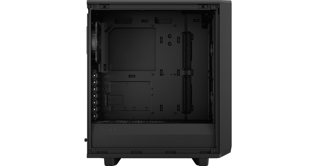 Fractal Design Meshify 2 Compact Lite Black TG Light tint, Tower-Gehäuse(schwarz, Tempered Glass)