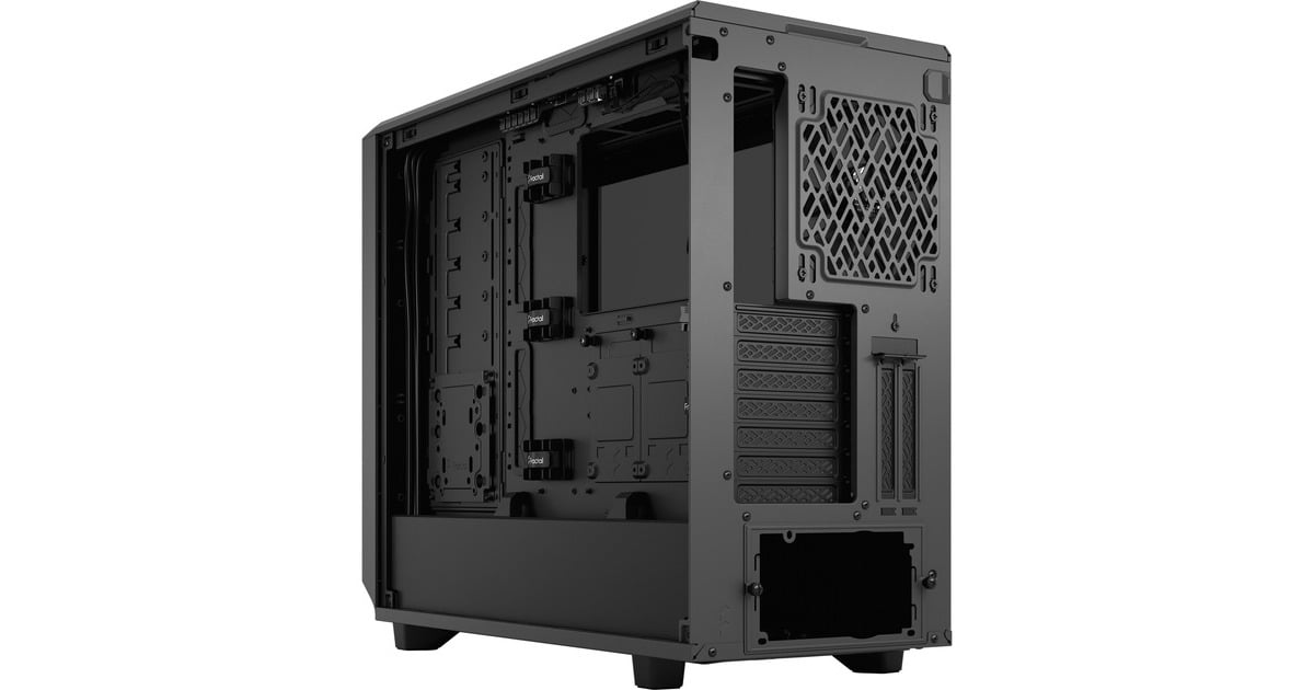 Fractal Design Meshify 2 Grey TG Light Tint, Tower-Gehäuse(grau, Tempered Glass)
