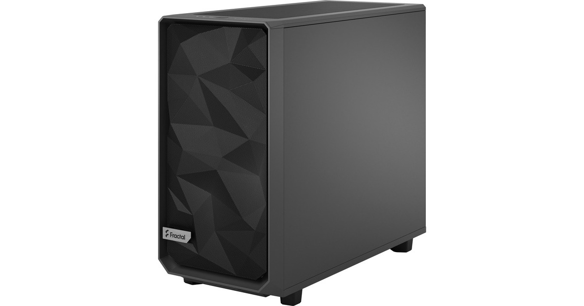 Fractal Design Meshify 2 Grey TG Light Tint, Tower-Gehäuse(grau, Tempered Glass, Outlet)