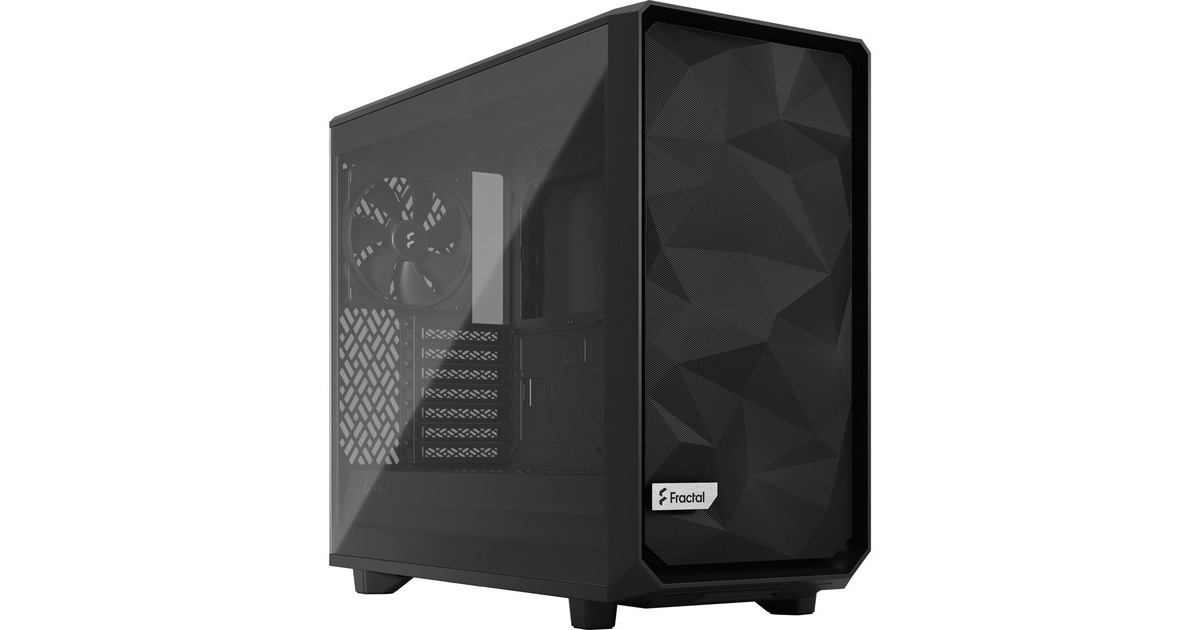 Fractal Design Meshify 2 Lite Black TG Light Tint, Tower-Gehäuse(schwarz)