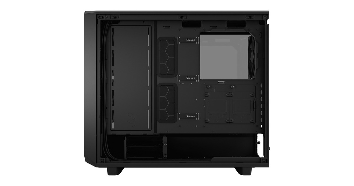 Fractal Design Meshify 2 Lite Black TG Light Tint, Tower-Gehäuse(schwarz)